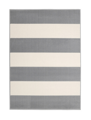 Homemaker Grey Maestro Stripe Rug | Home | George at ASDA