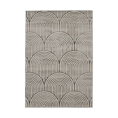 Homemaker Zoe Deco 120X170 Rug, Grey