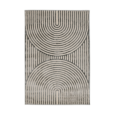 Homemaker Zoe Arcs 160X230 Rug, Grey