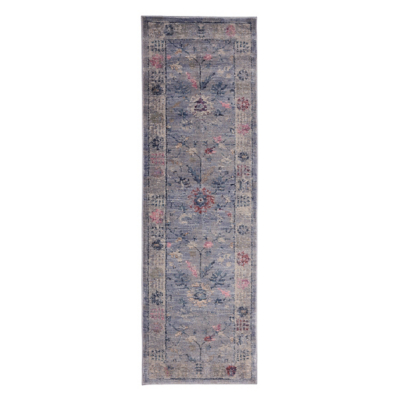 Homemaker Orner Traditional Grey 68X235 Rug, Grey