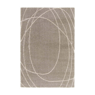 Homemaker Halo Squiggle Natural 120X170, Cream