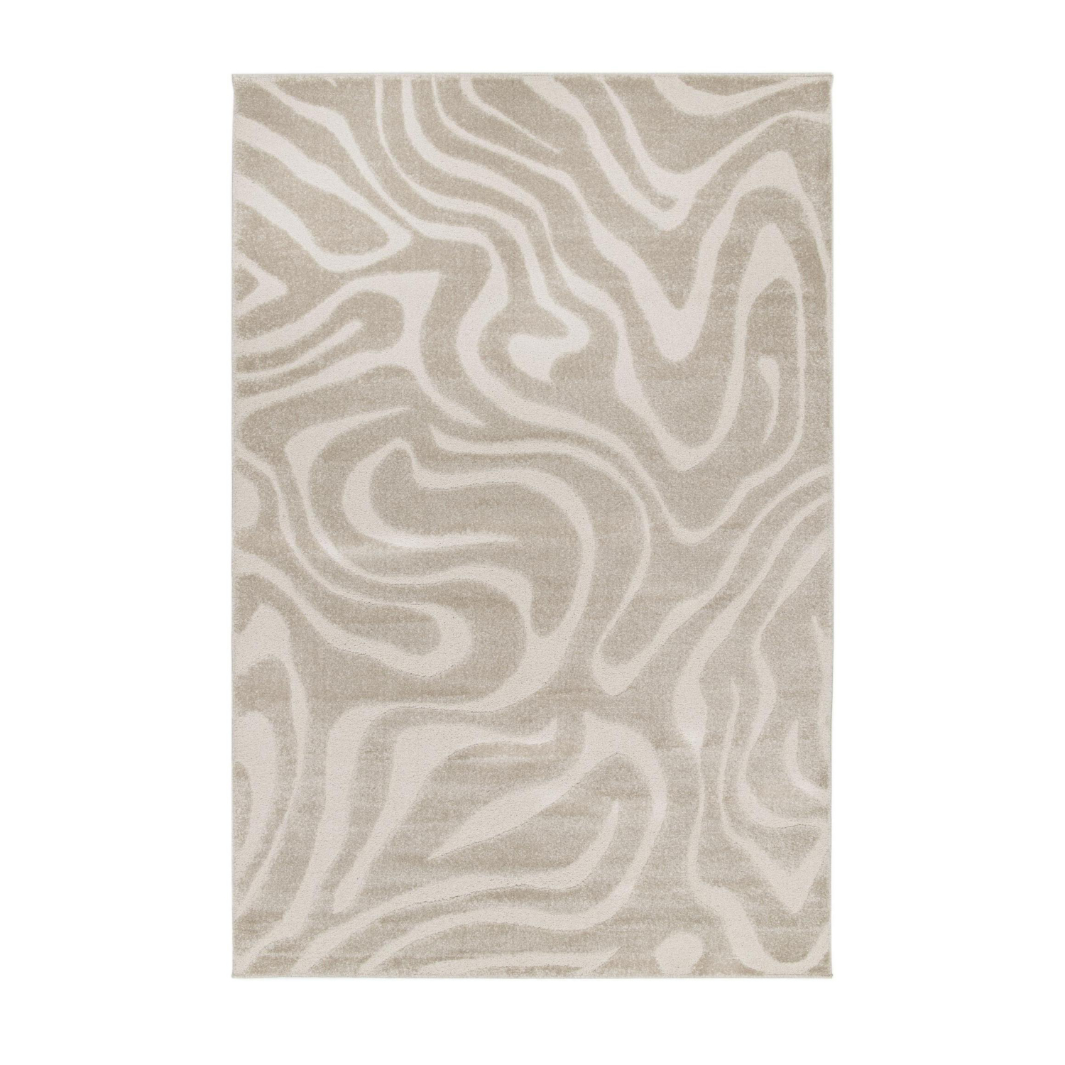 George Home Natural Maker Reef Wave Rug