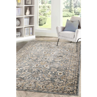 Homemaker Raja Traditional Grey 160X235 Rug, Grey