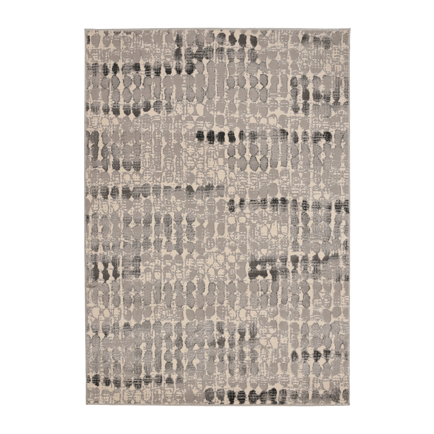 George Home Grey Maker Leon Dots Rug