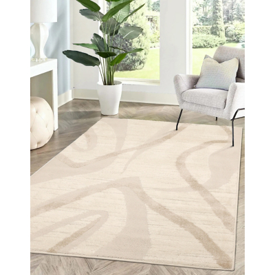 Homemaker Ava Wave 160X230Cm Rug, Cream