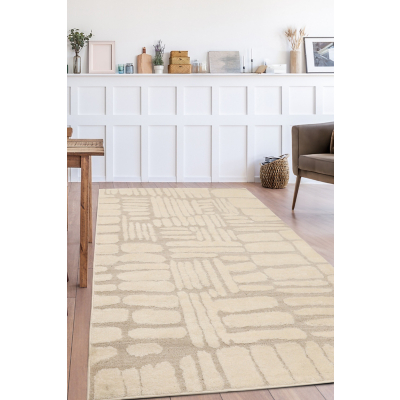 Homemaker Ava Pave 160X230Cm Rug, Cream