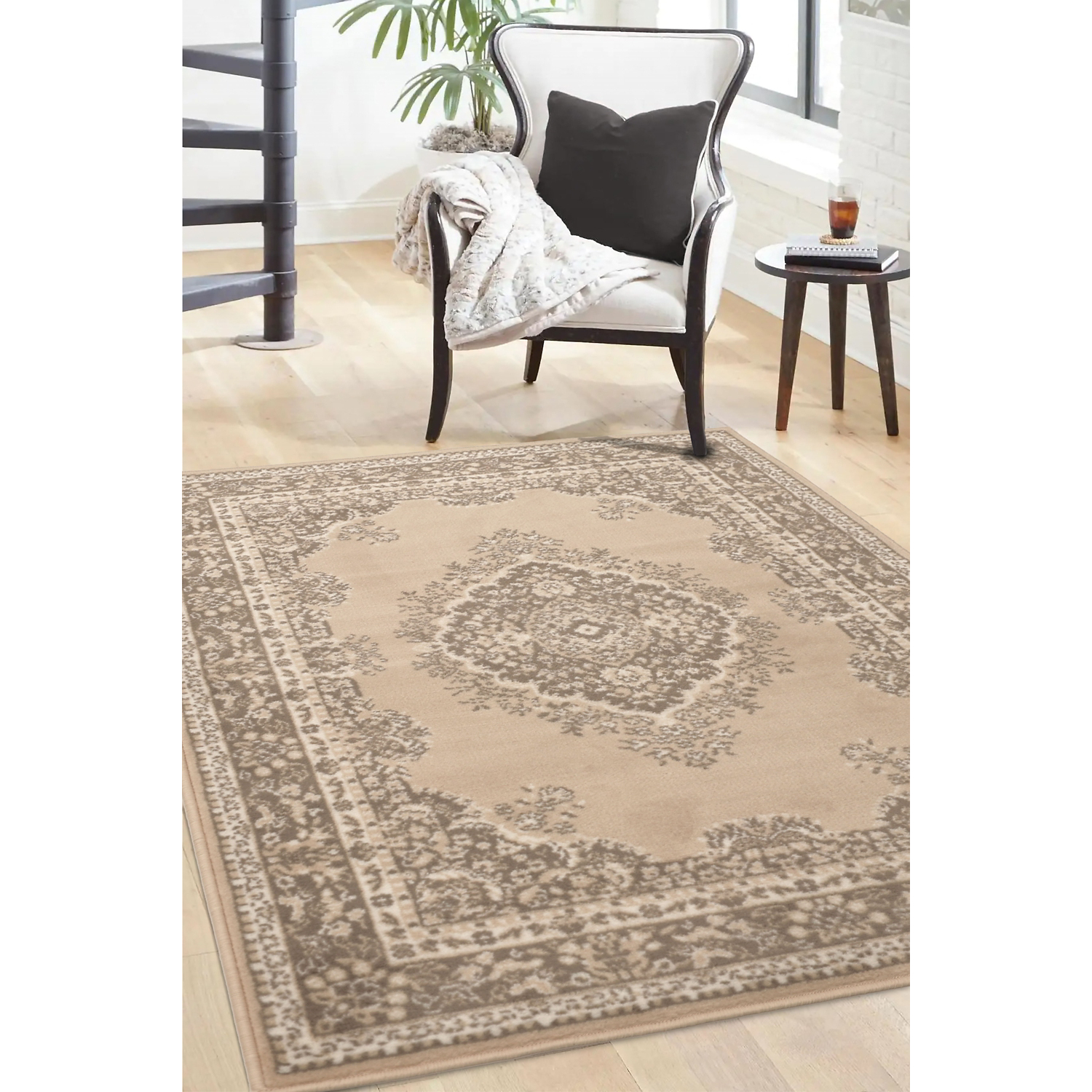 George Home Natural Maker Maestro Traditional Rug