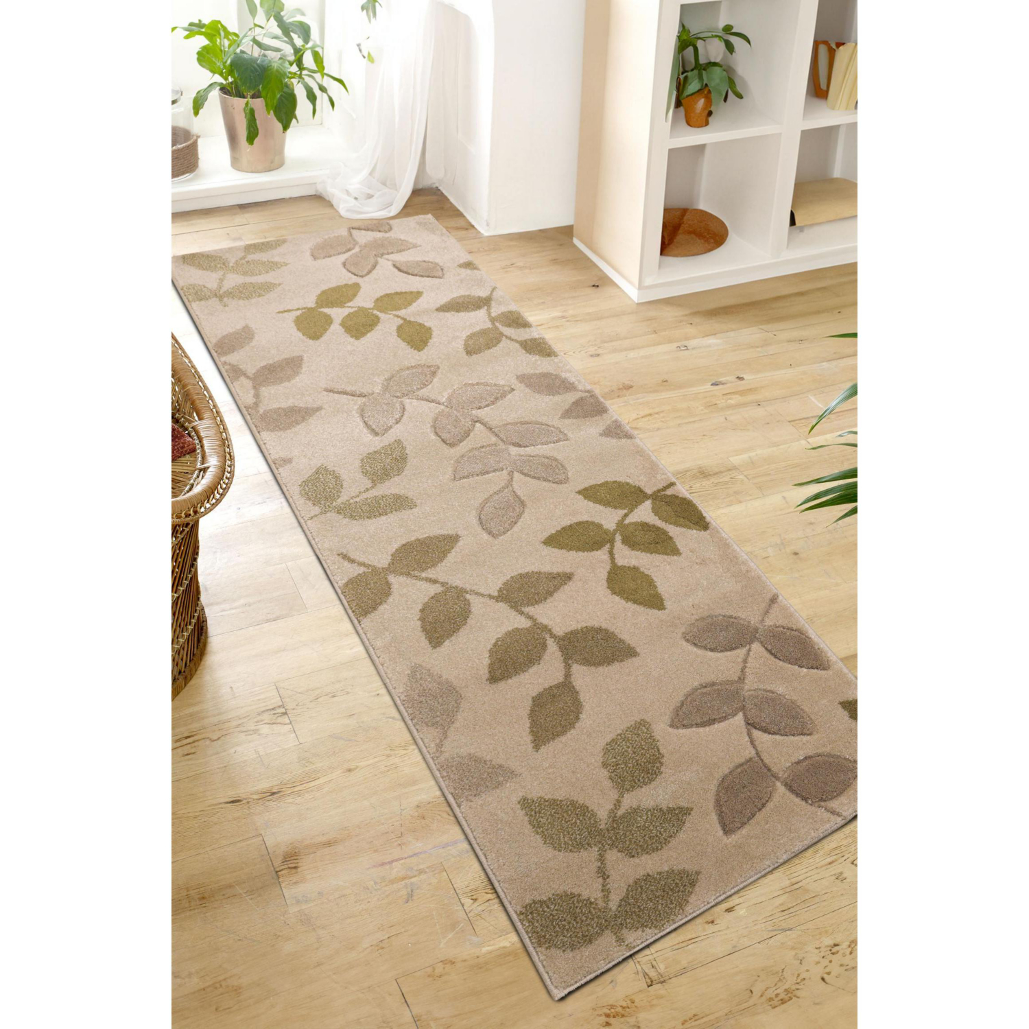 George Home Green Maker Newport Leaf Runner