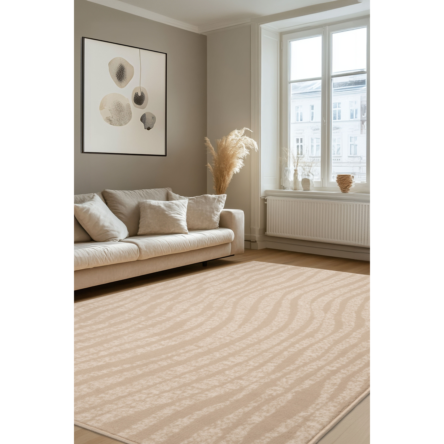 George Home Natural Maker Gentle Wave Rug