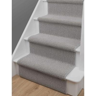 Homemaker Bobble Textured Stair Runner Grey 57X800Cm, Grey