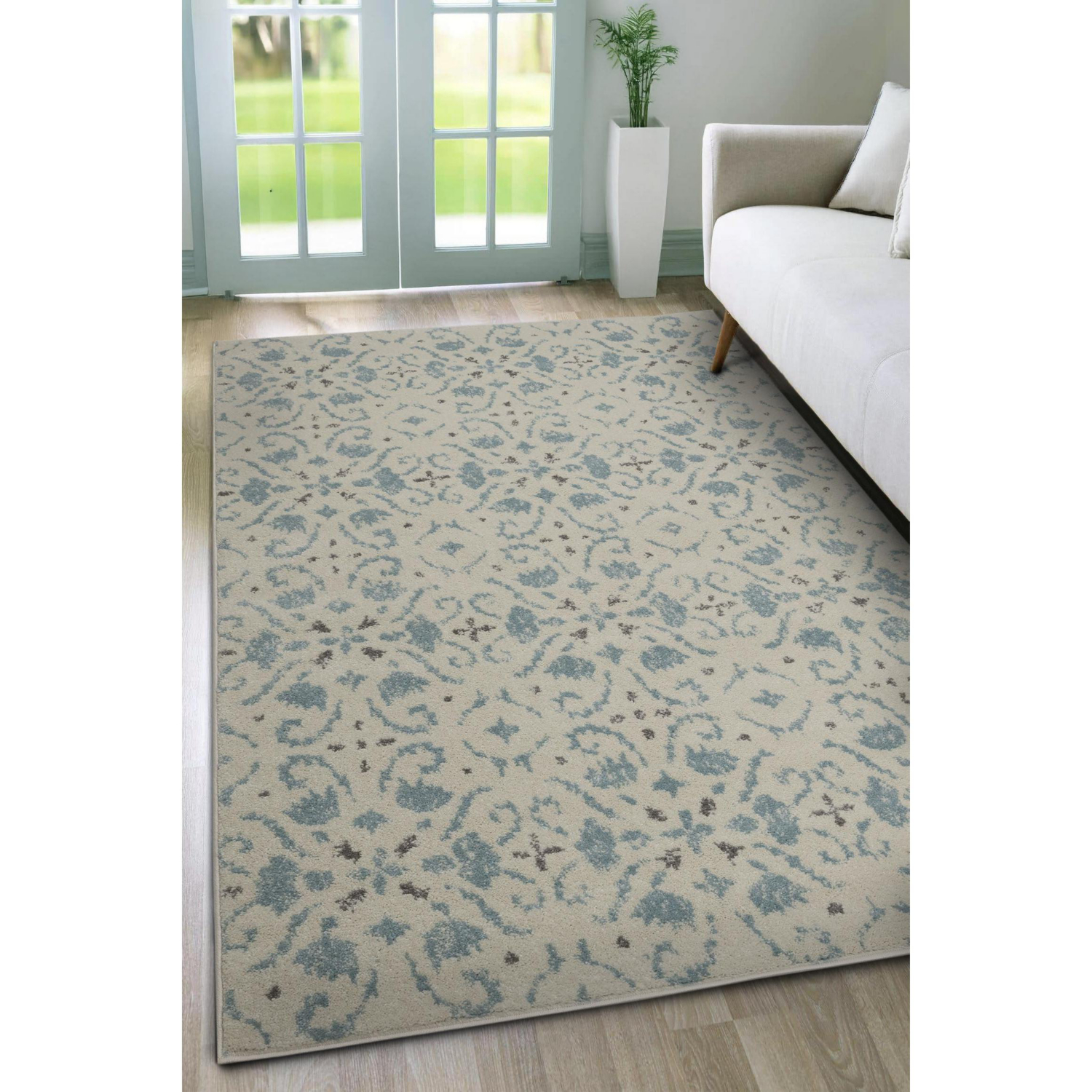 George Home Ivory Maker Vision Baroque Rug
