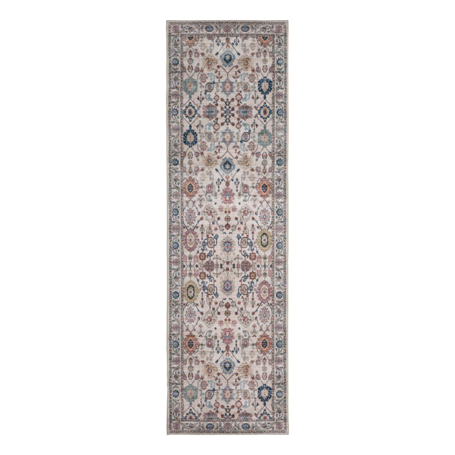 George Home Ivory Maker Roma Traditional Runner