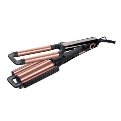 BELLISSIMA Italia 2 in 1 Beach Waves Hair Styler - Black & Bronze