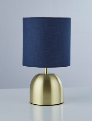 Brass Touch Lamp Home George at ASDA