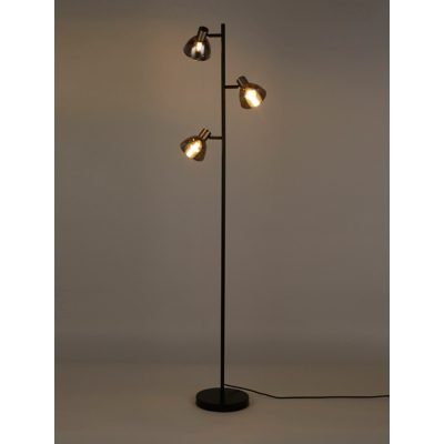 George Black Lc Multihead Floor Lamp