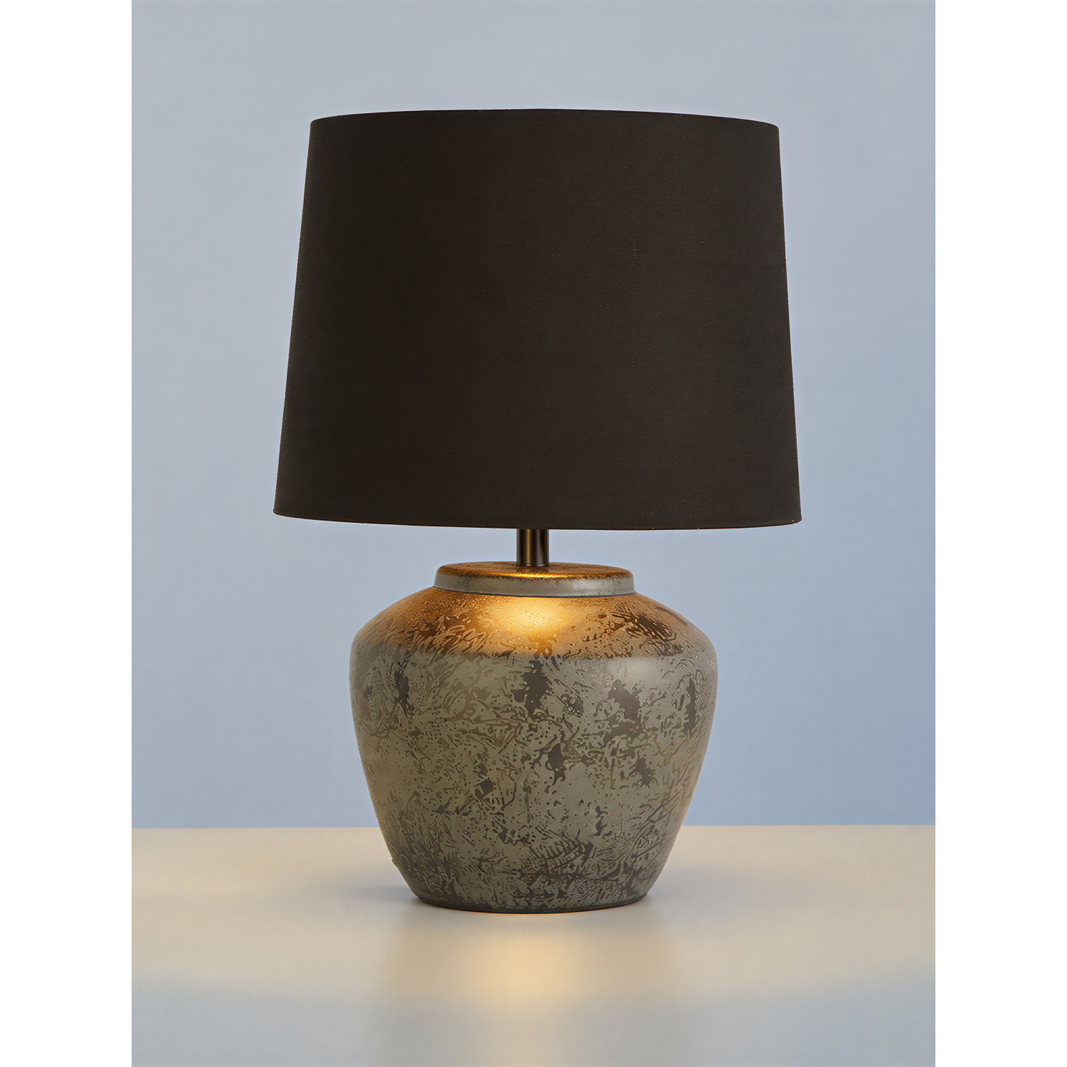 B&Q -  Halifax Black Ceramic Lamp - Image 10