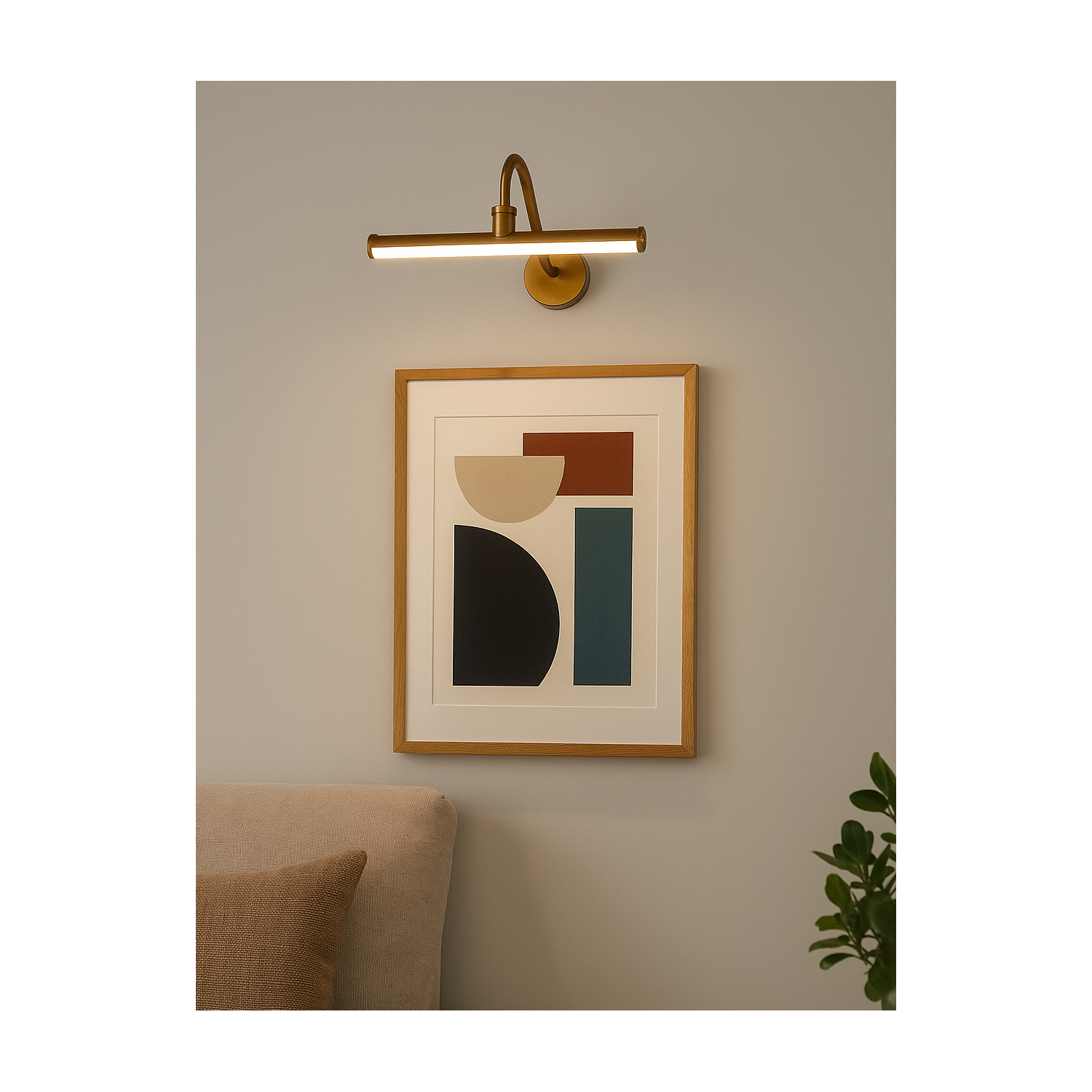 George Gold Searchlight Rechargeable Picture Light