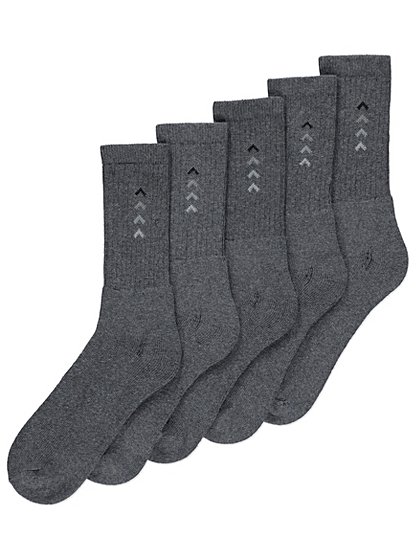 5 Pack Sport Socks | Men | George at ASDA