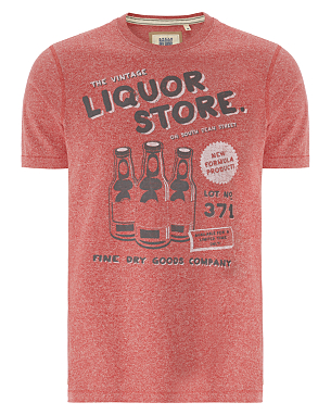 South Dean Street Liquor Store T-shirt | Men | George at ASDA