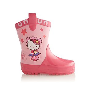Girls black and red wellingtons by Hello kitty Retail price £5.99 
