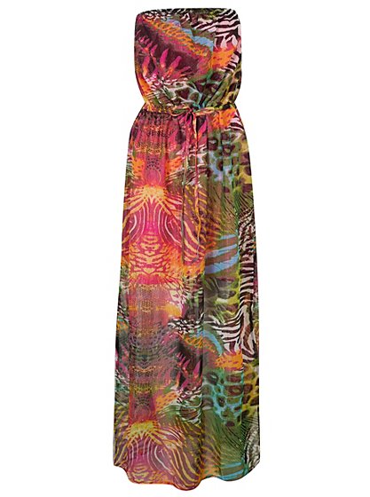 Coloured Animal Print Maxi Dress | Women | George at ASDA
