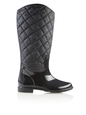 black knee high boots asda