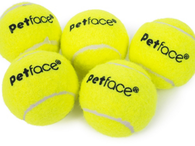 5 Pack Mini Super Tennis Balls 4cm Home at ASDA