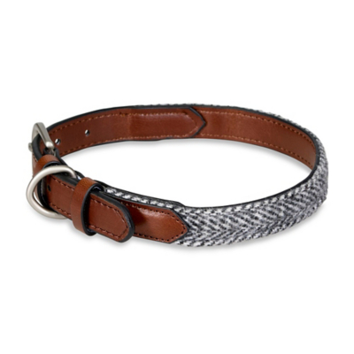Petface Leather Dog Collar Home at ASDA