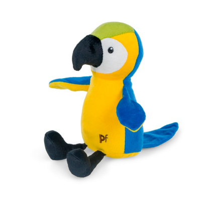 Petface Parrot Recycled Dog Toy Home at ASDA
