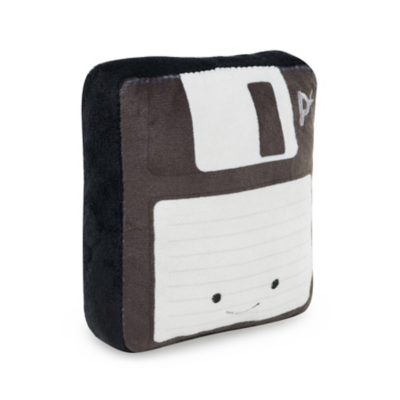 Petface Retro Plush Floppy Disk Dog Toy Home at ASDA