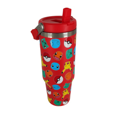 Pokemon Stainless Steel Carry Travel Mug 30Oz