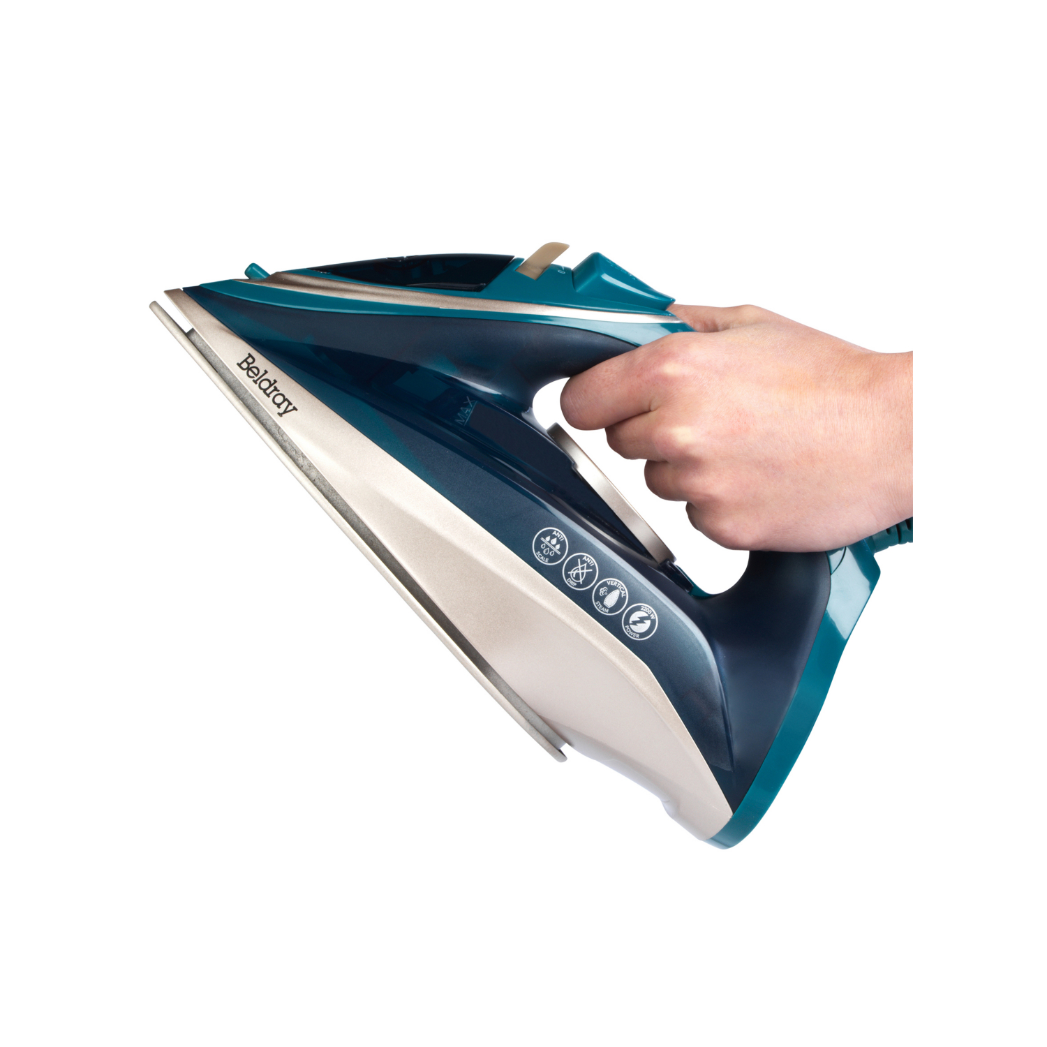 Beldray Green Duo Glide Steam Iron