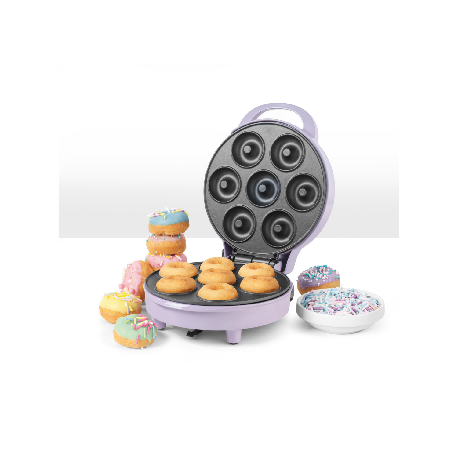 George Purple Giles & Posner Doughnut Maker