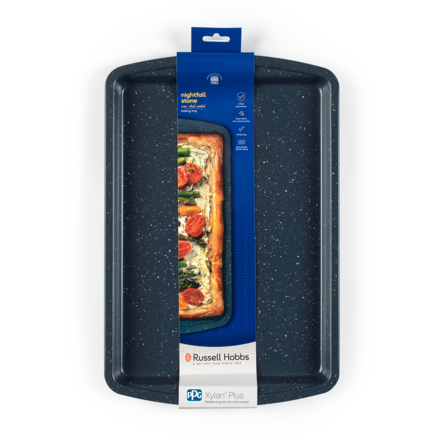 Russell Hobbs Nightfall Stone Baking Tray, 38 Cm Nonstick Oven Tray - Image 6