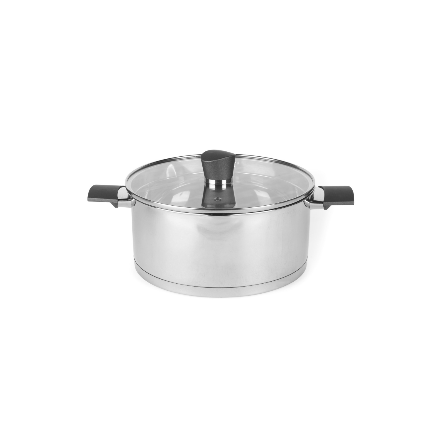 Russell Hobbs 24 cm Stainless Steel Stockpot Glass Lid PFOA-Free Coating 4.8L - Image 5