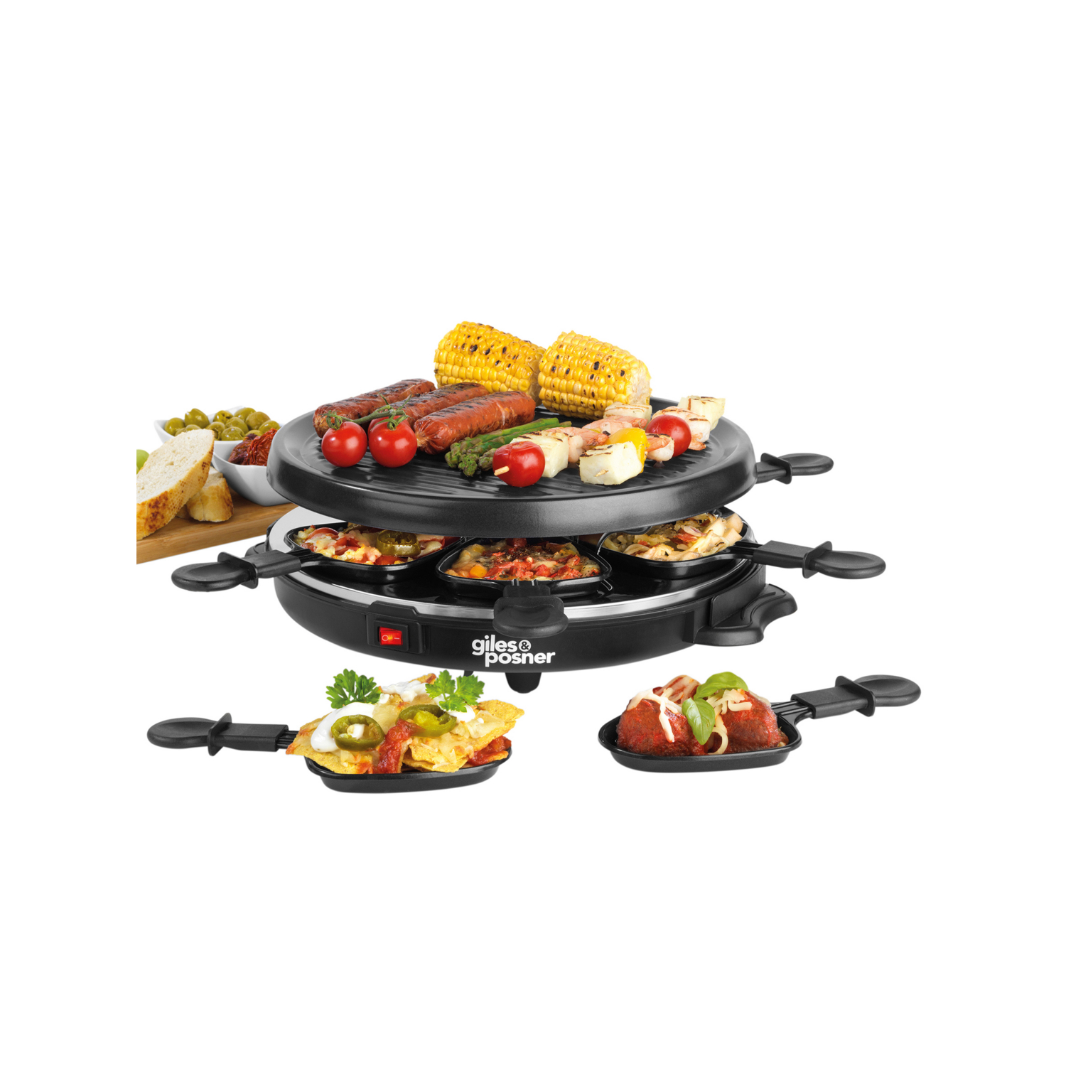 George Black Giles & Posner Electric Raclette Grill