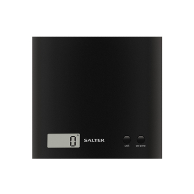 Salter Unisex Kids Black Arc Flat Electronic Scale Large