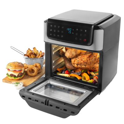 Salter Black Digital Air Fryer Oven 12L
