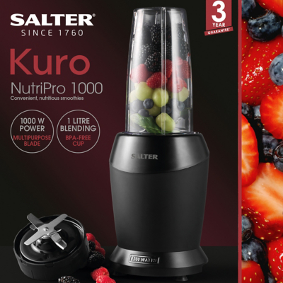Salter EK2002V5MBLKF Kuro Nutripro