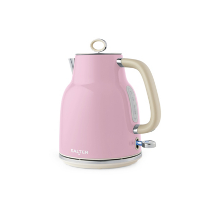 George Pink Salter Retro Kettle - Pink