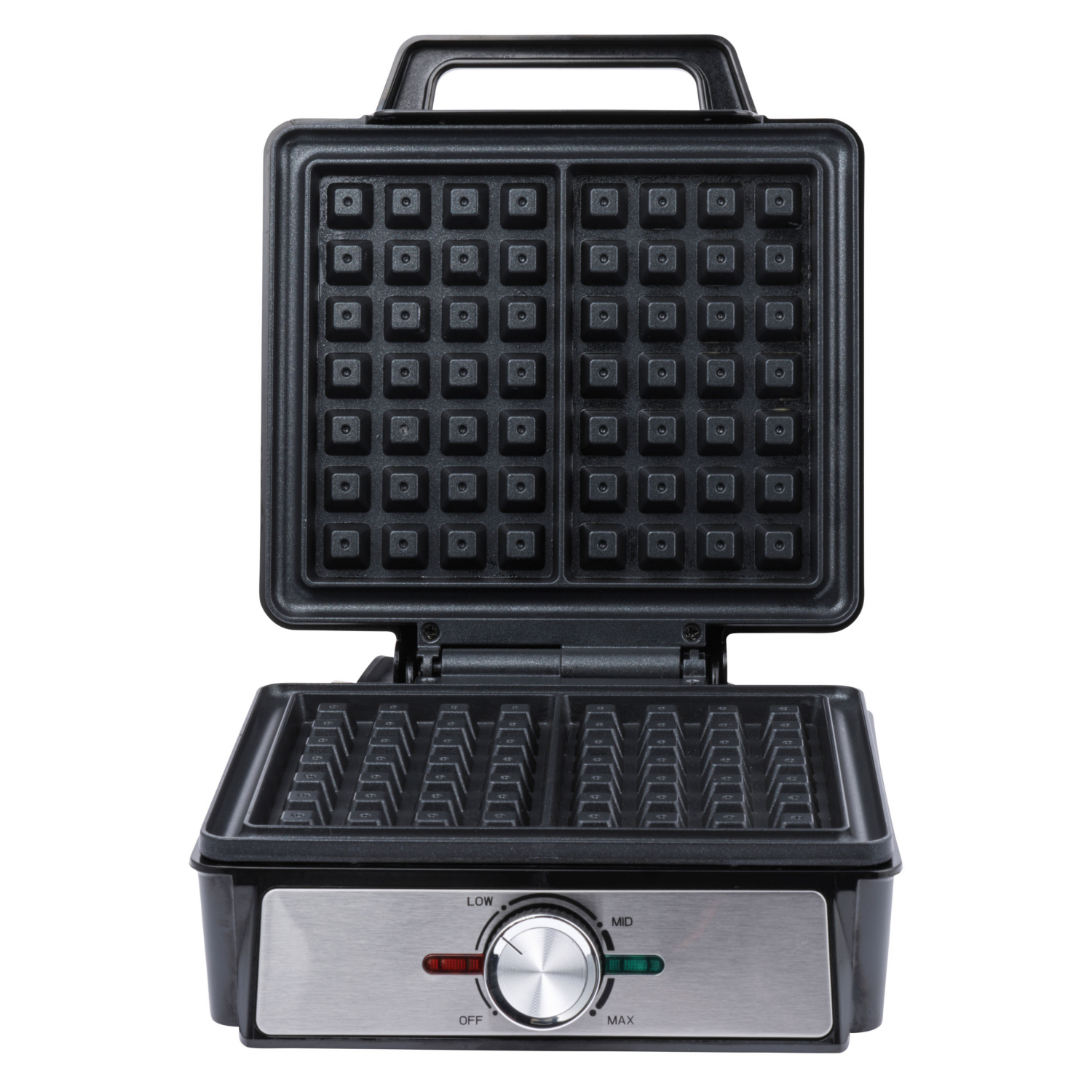 Salter Deep Fill Waffle Maker - Black - Image 5