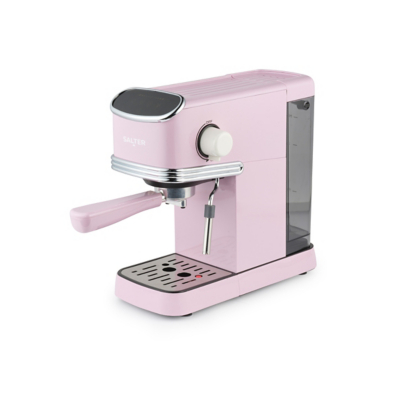 Salter Retro Espresso Coffee Machine - Pink - EK6185PNK