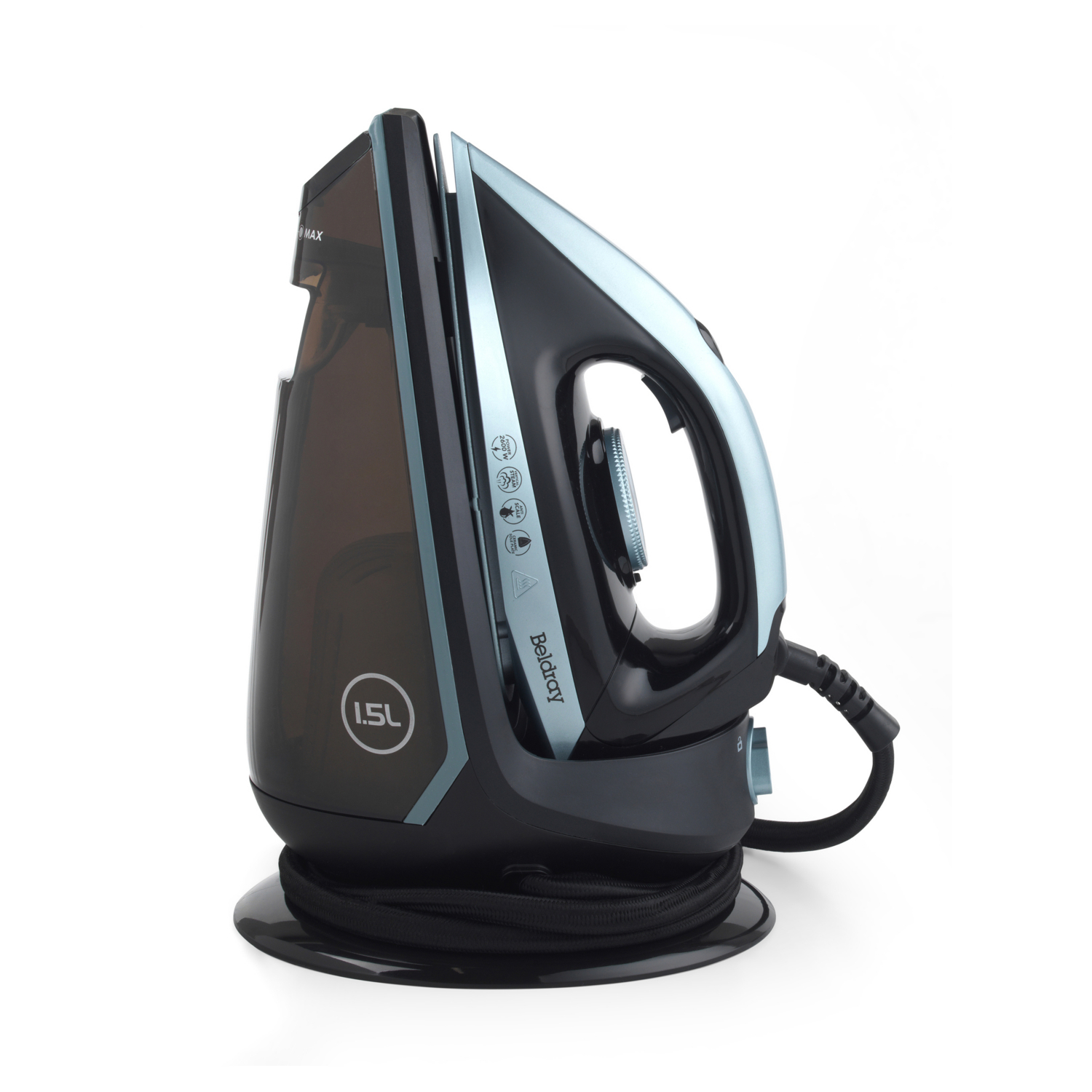 Beldray Black Mega Steam Pro 2600W Steam Station