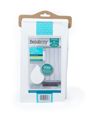 Beldray Antibac Shower Curtain Home at ASDA