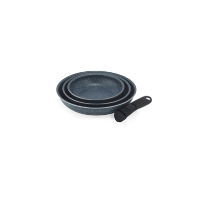 George Russell Hobbs Smart Clip Nightfall Stone Frying Pan Set