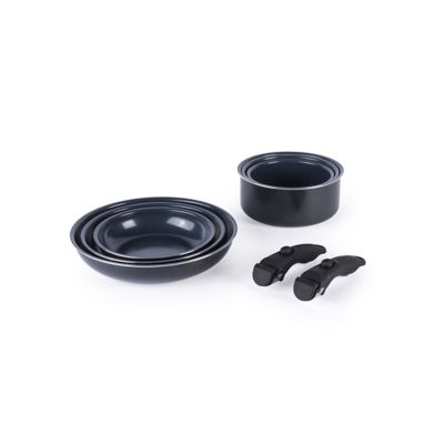 George Russell Hobbs Smart Clip Marine 8-Piece Pan Set