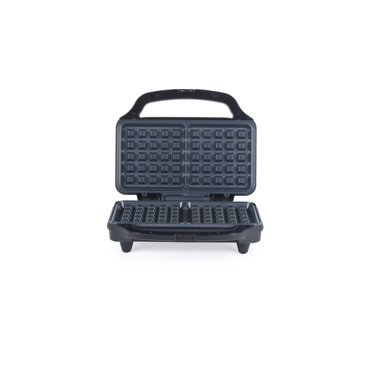 Salter Black Kuro Deep Fill Waffle Maker