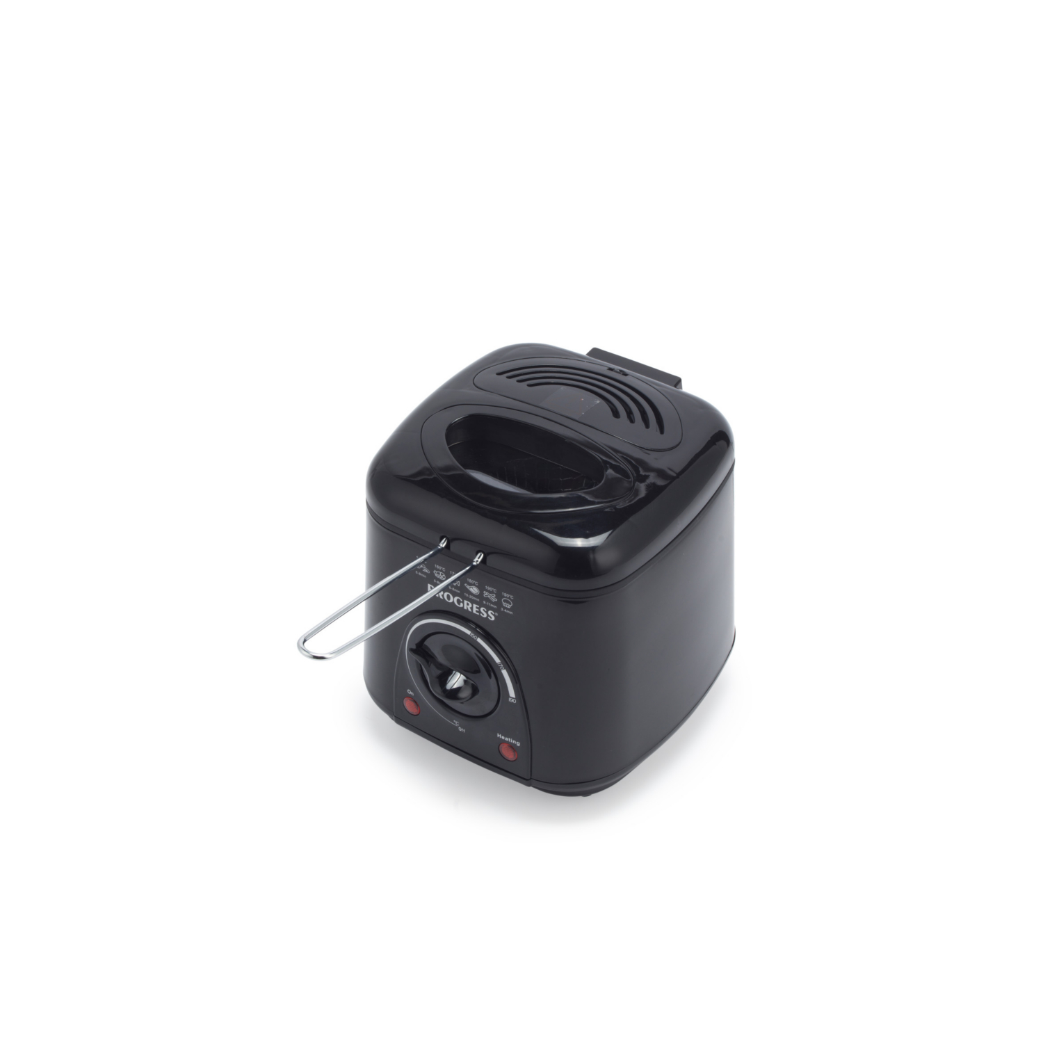 Progress Black Compact 1L Deep Fat Fryer