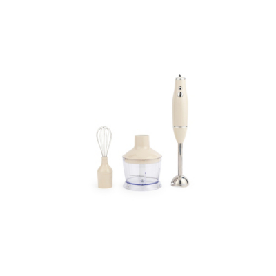 George Salter Cream Retro 3 In 1 Blender Set - Cream
