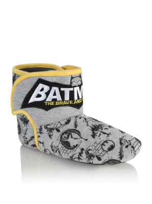 Batman Slipper Boots Boys at ASDA